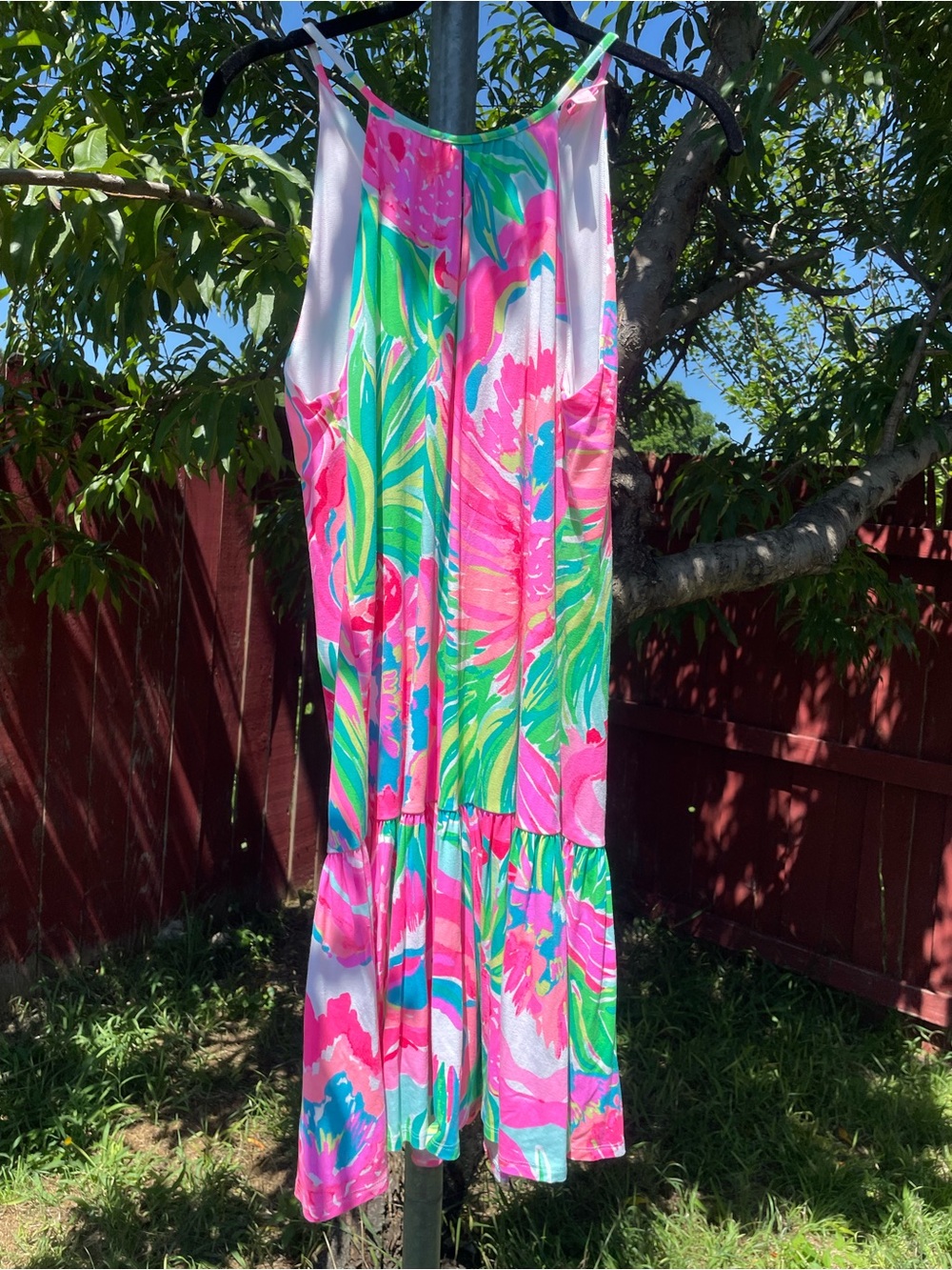 Lilly Pulitzer Pink Tropical Print Girls' Skirt
